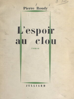 cover image of L'espoir au clou